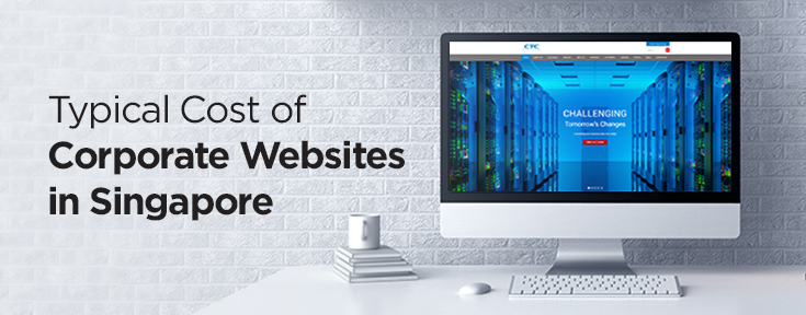 typical cost of corporate websites in singapore