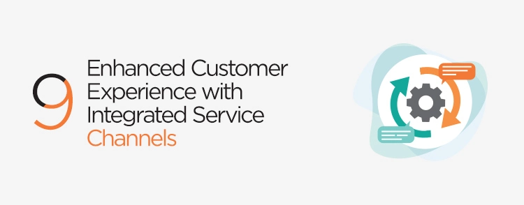 Enhanced customer experience with integrated service channels