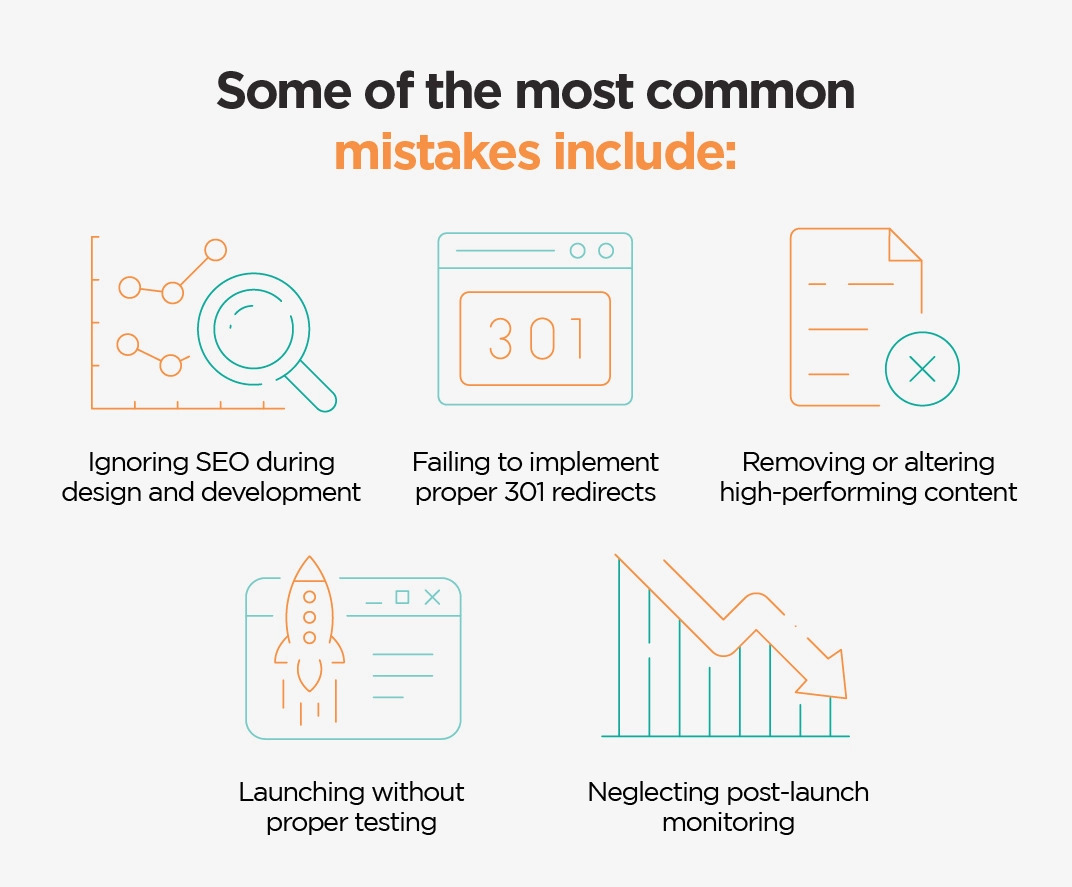 Common Website Relaunch Mistakes to Avoid