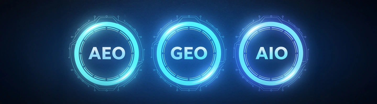 AEO vs GEO vs AIO: What's the Difference? (Singapore Guide 2026)